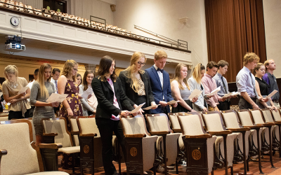 Fall 2019 College of Business Induction Ceremony